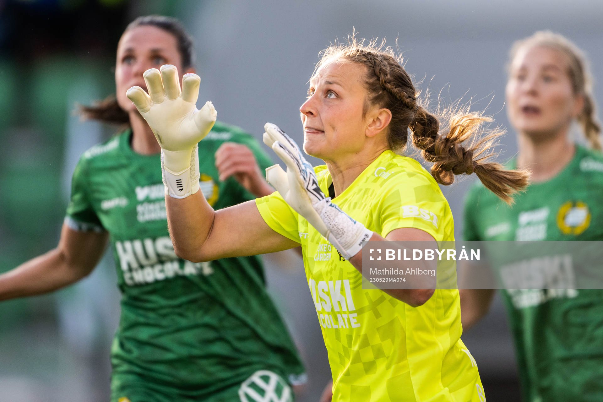 Hammarbys målvakt Anna Tamminen