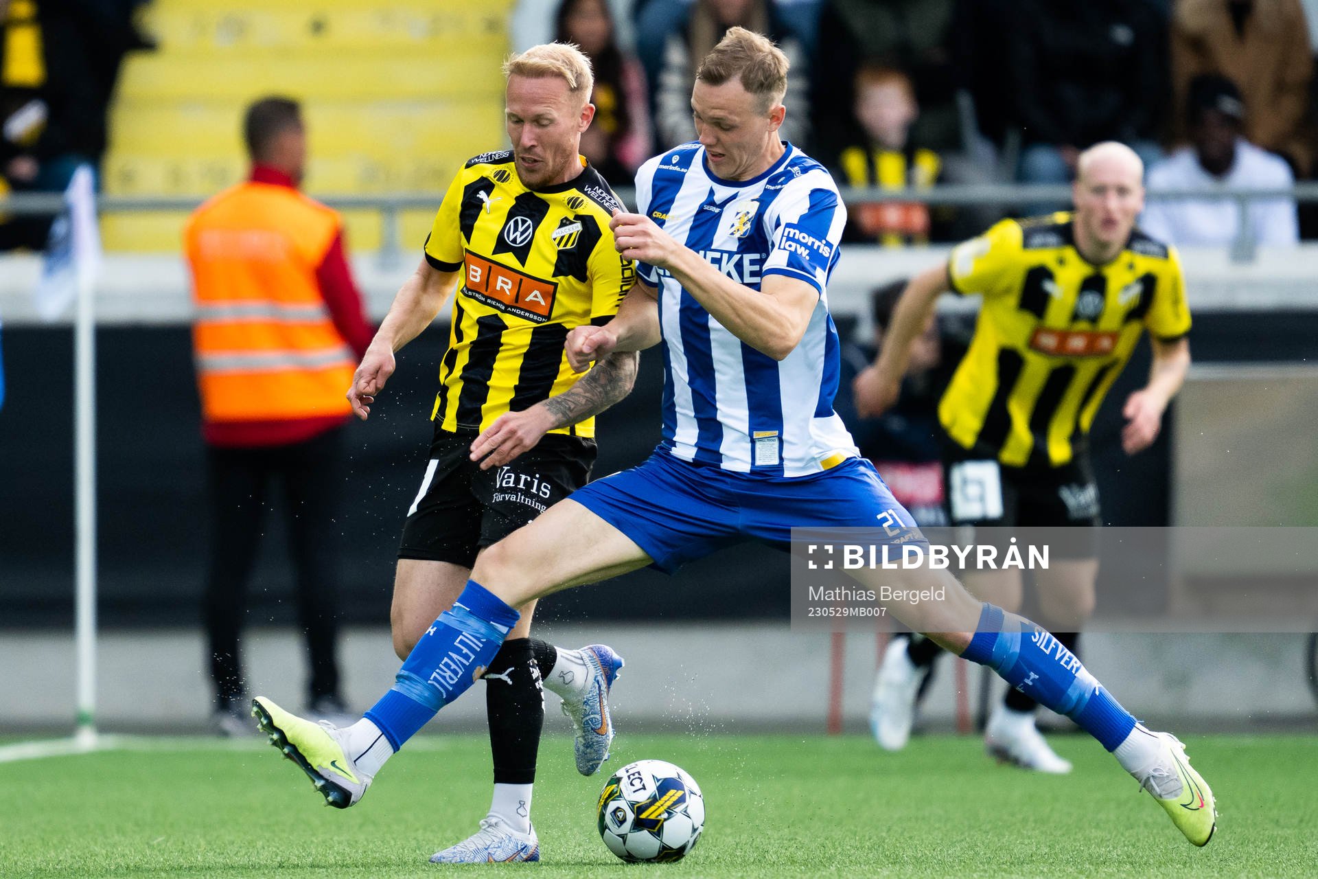 Häckens Mikkel Rygaard Jensen och IFK Göteborgs Adam