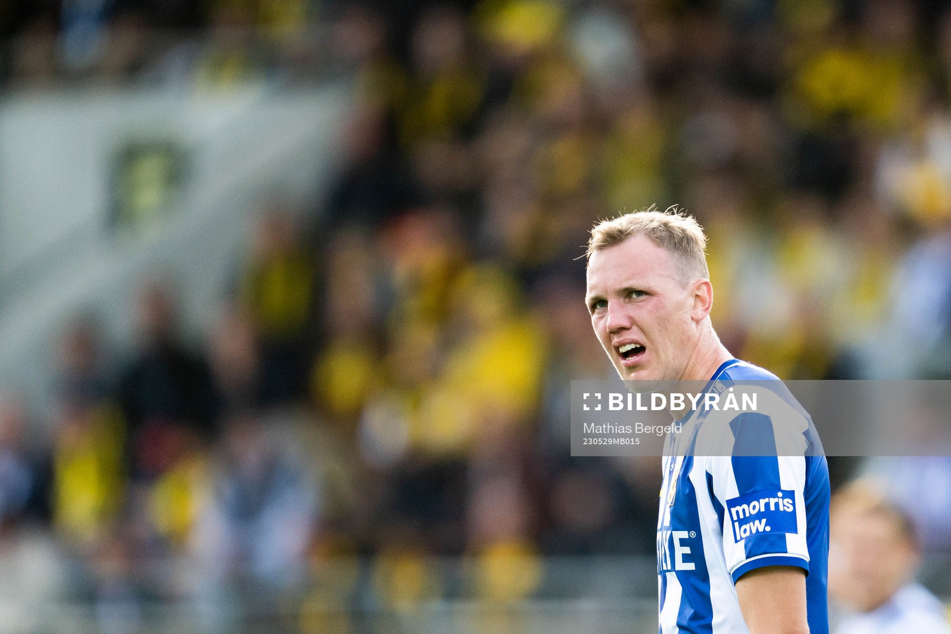 IFK Göteborgs Adam Carlén deppar