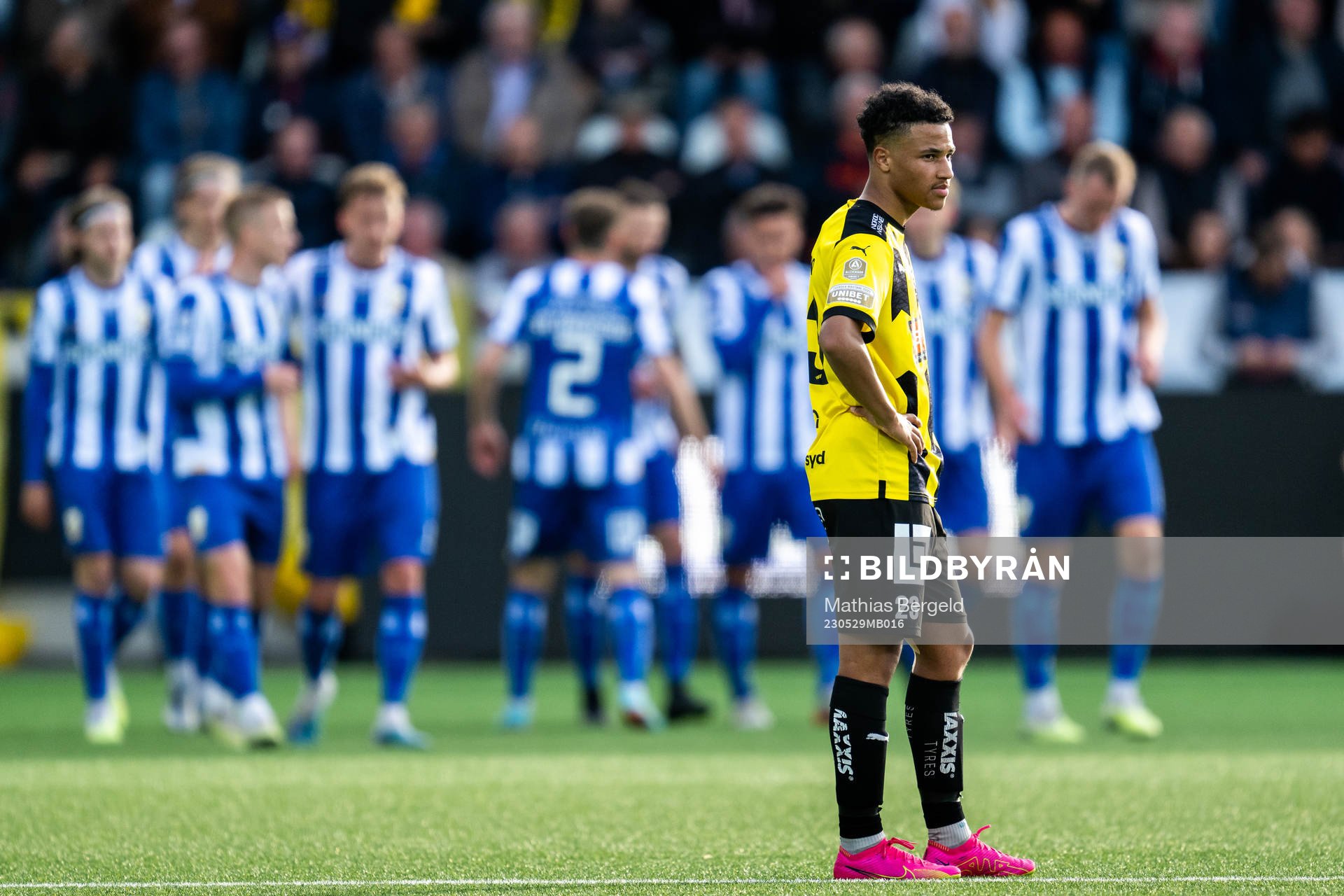 Häckens Momodou Lamin Sonko deppar