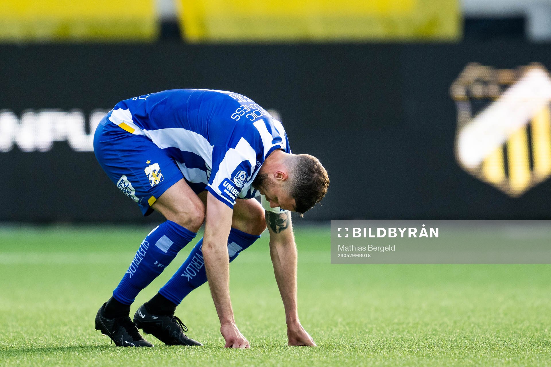 IFK Göteborgs Marcus Berg deoppar