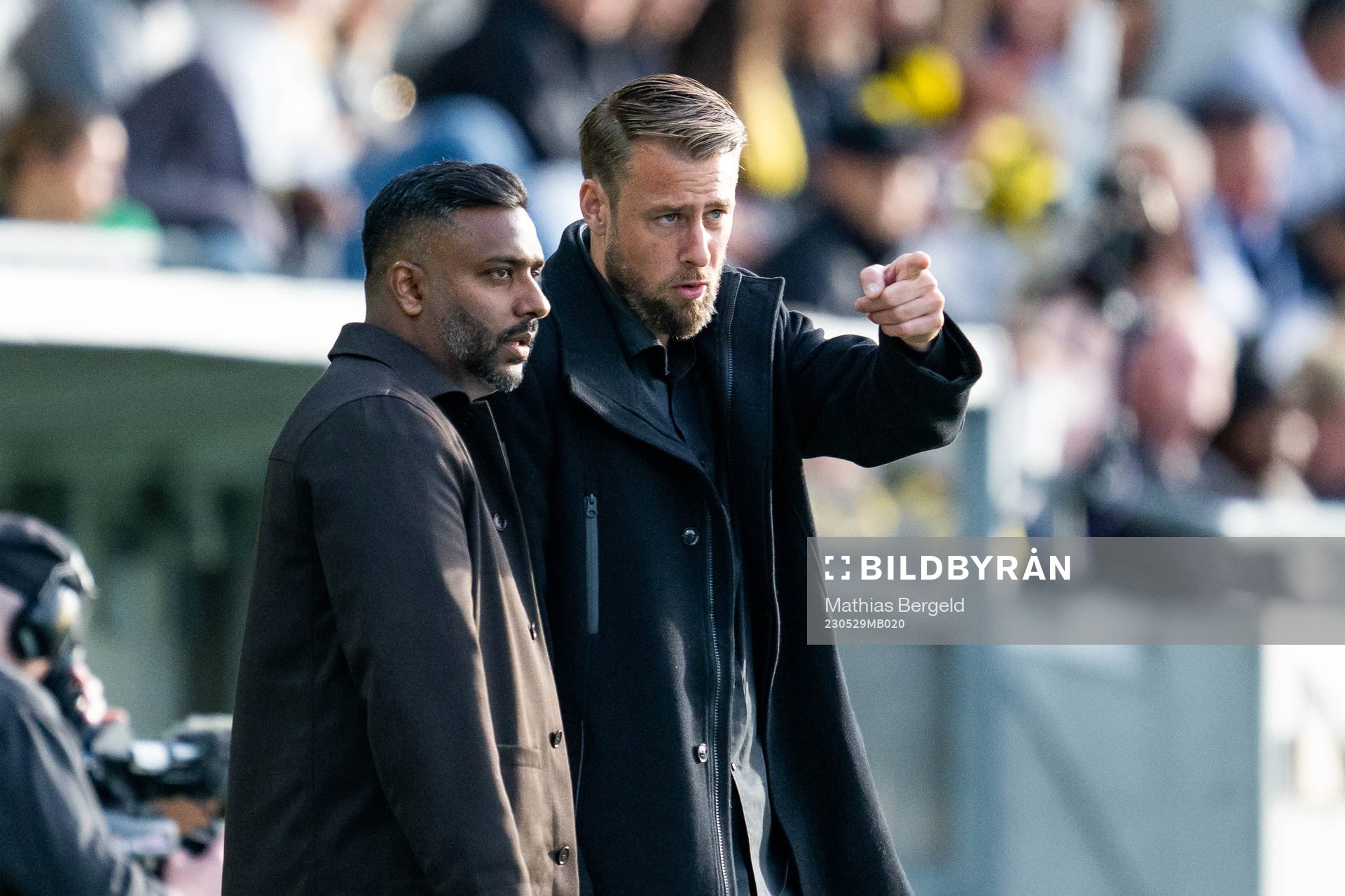 IFK Göteborgs tränare Alexander Tengryd och William Lundin
