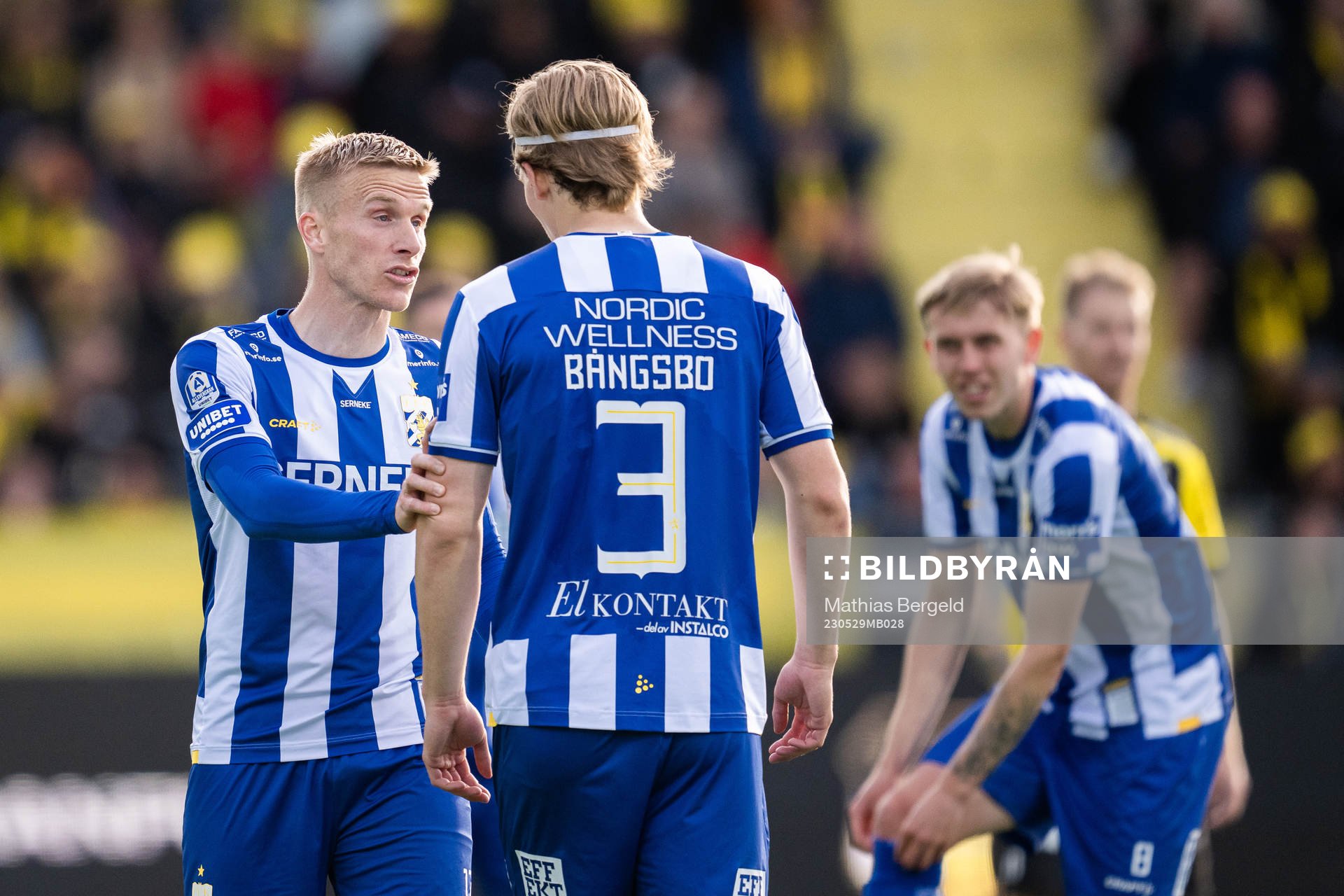 IFK Göteborgs Oscar Wendt och Johan Bångsbo
