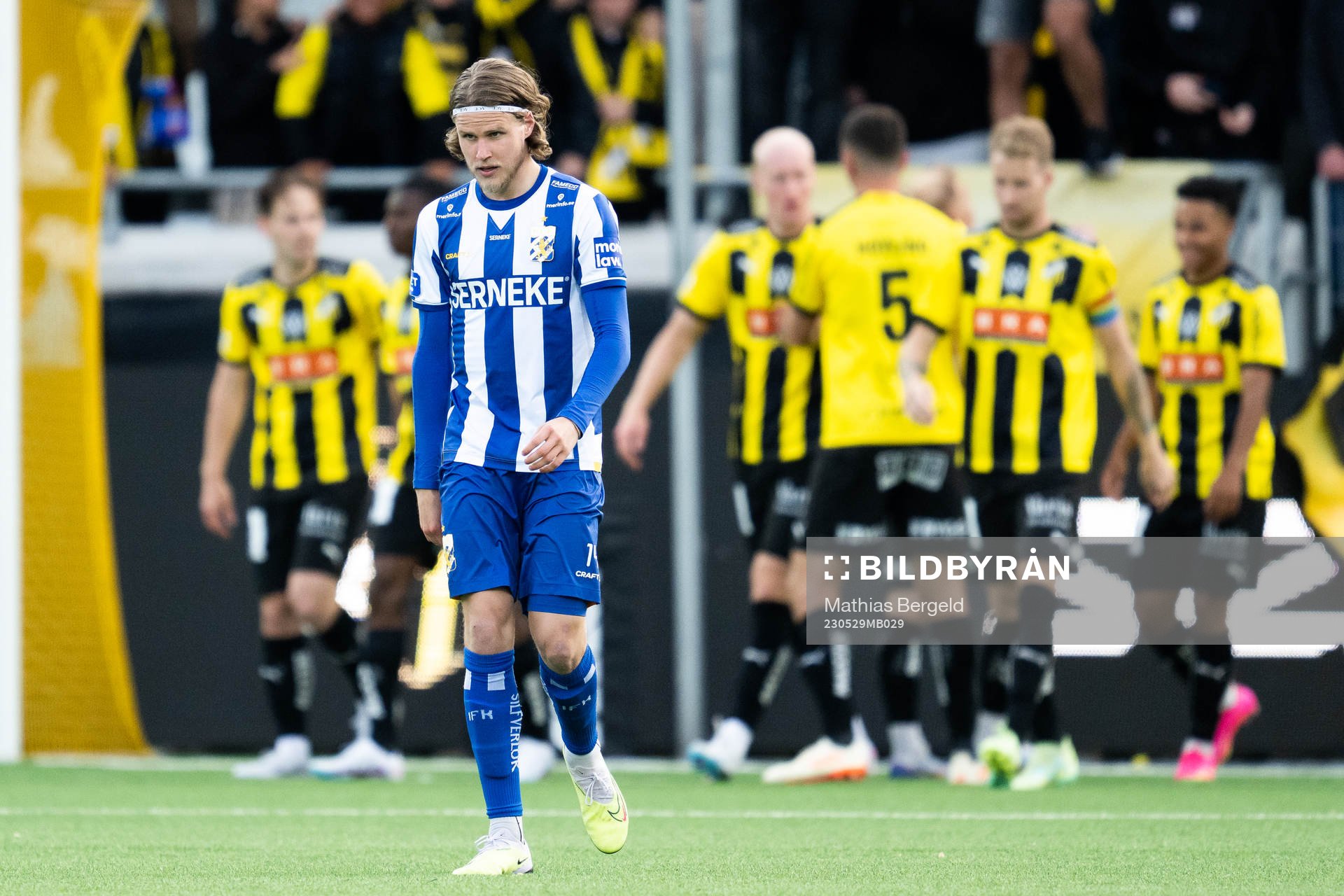 IFK Göteborgs Gustaf Norlin deppar