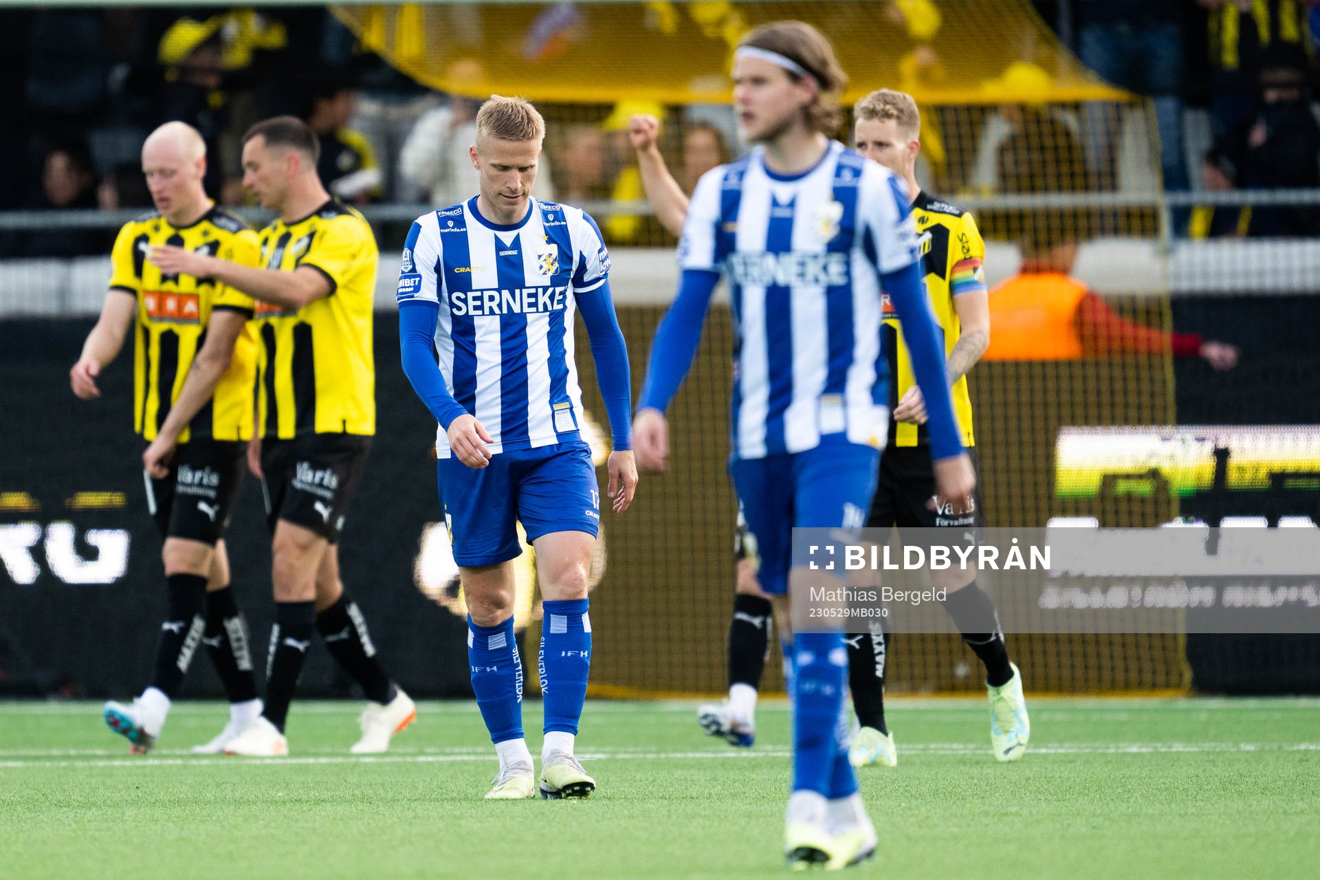 IFK Göteborgs Oscar Wendt deppar