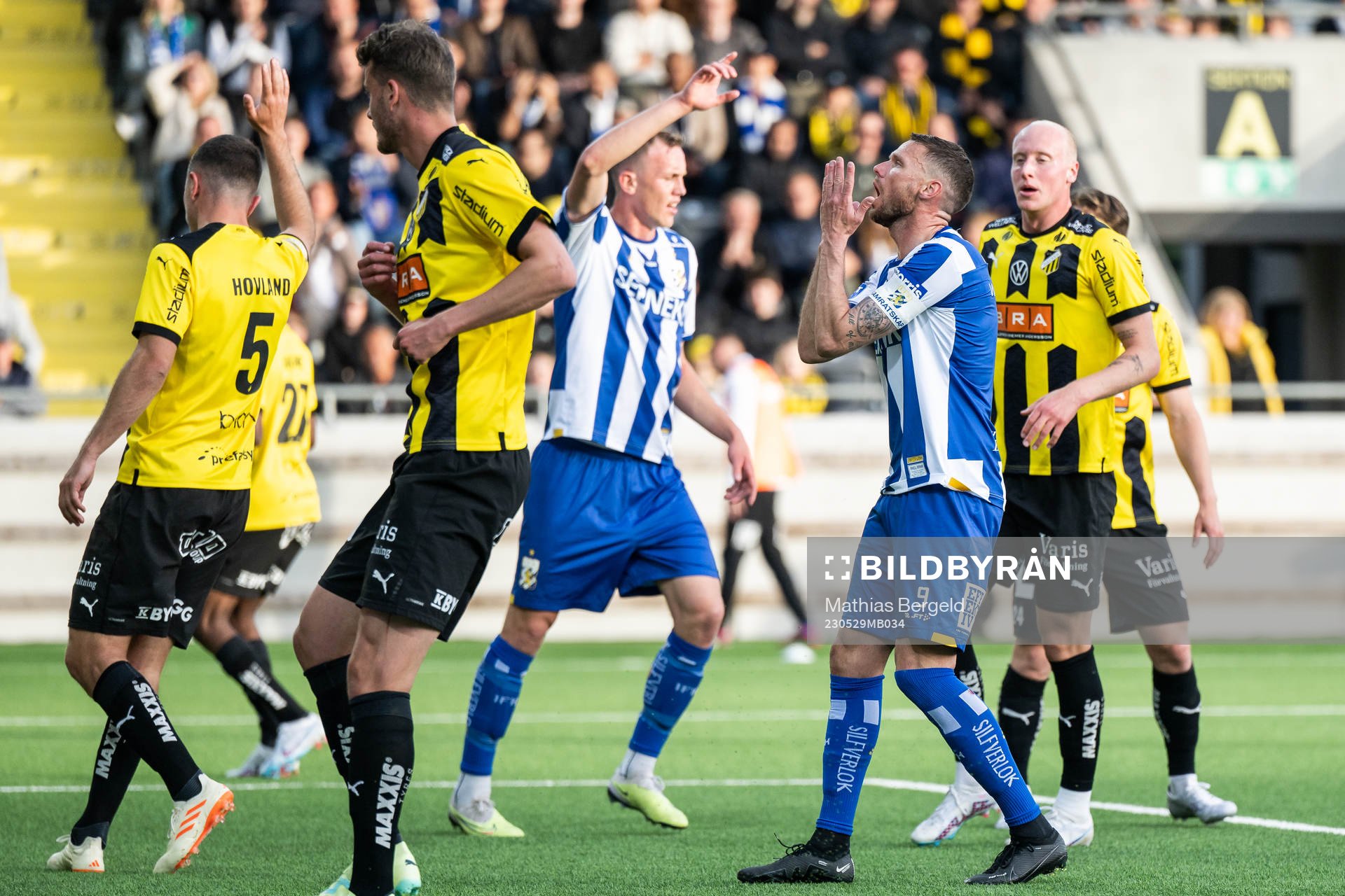 IFK Göteborgs Marcus Berg deppar