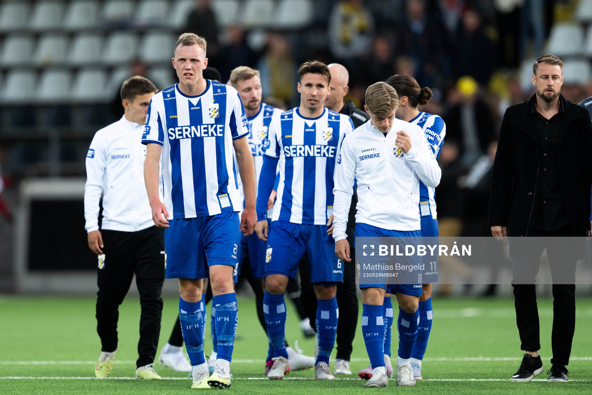 IFK Göteborgs Adam Carlén deppar