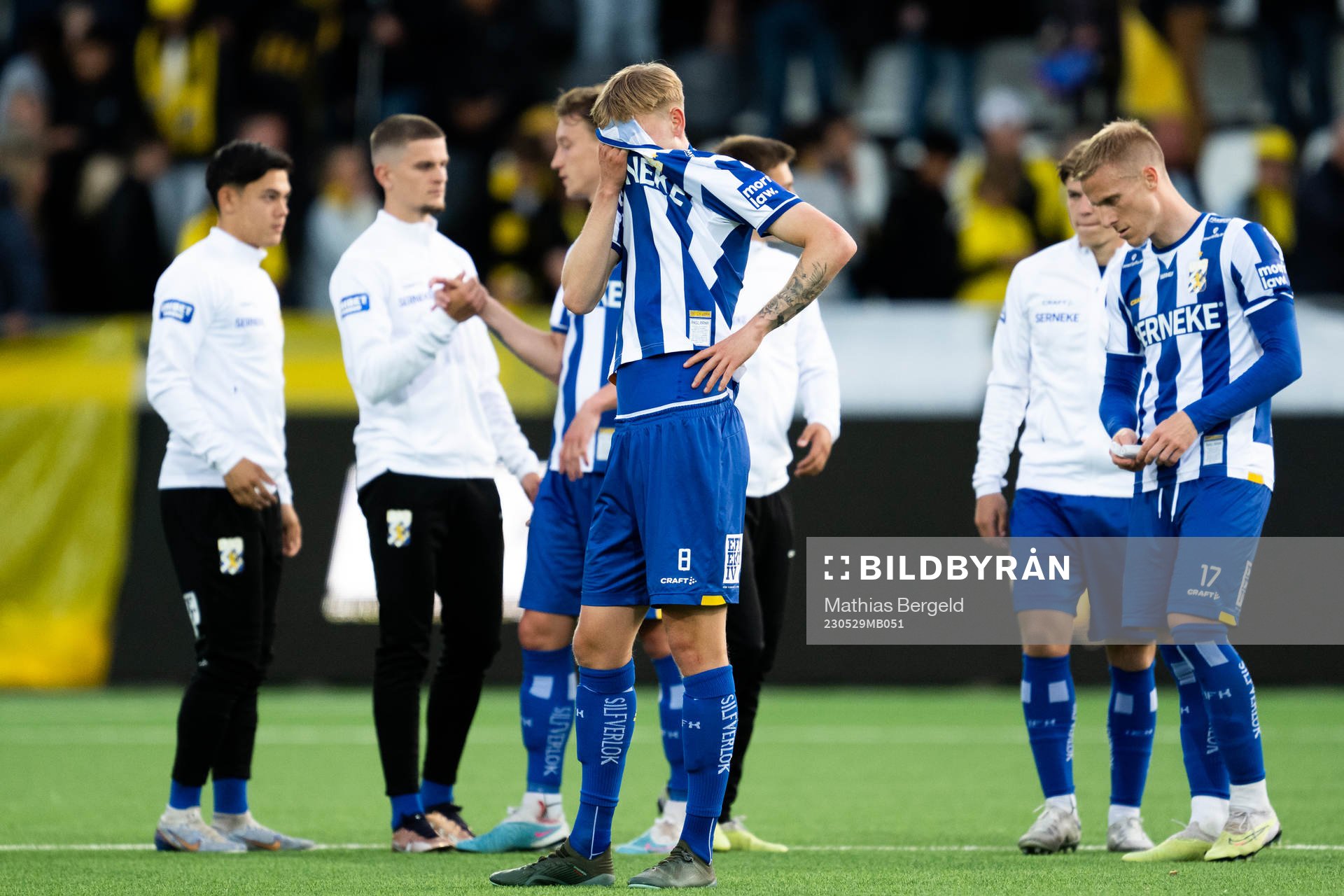 IFK Göteborgs Elias Hagen deppar