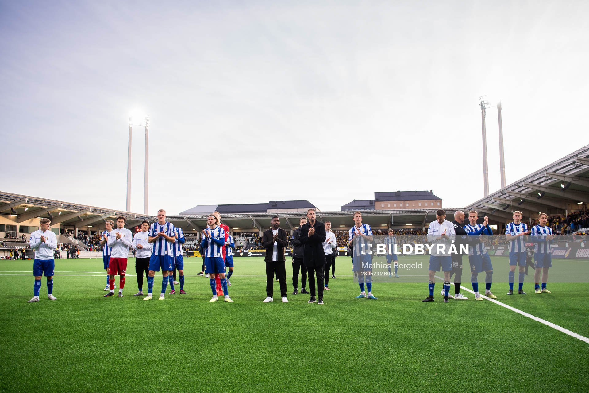 IFK Göteborgs spelare deppar