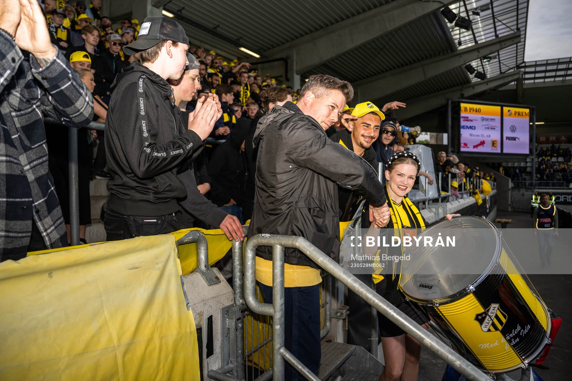 Johannes Jensen, ordförande i Häckens supporterklubb