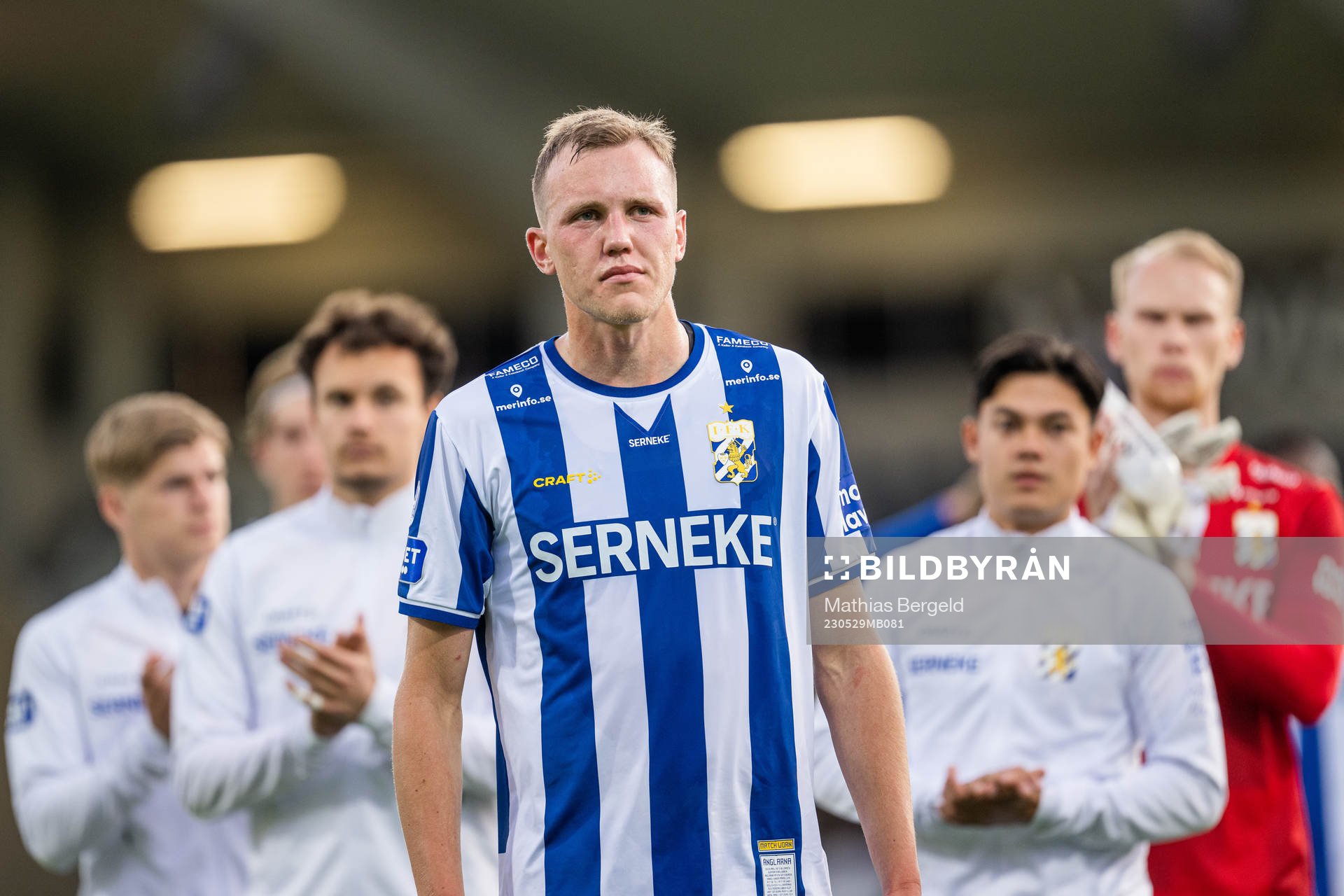 IFK Göteborgs Adam Carlén deppar