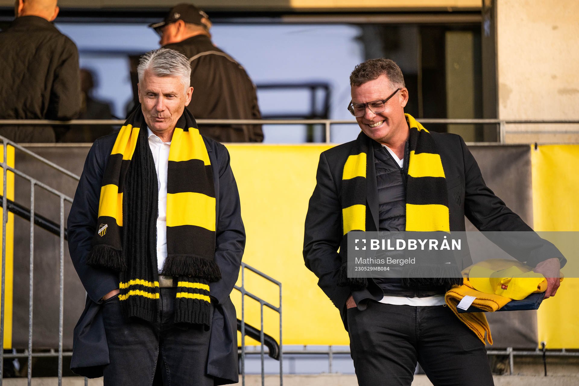 Häckens Martin Olofsson, styrelseledamot, och Johan