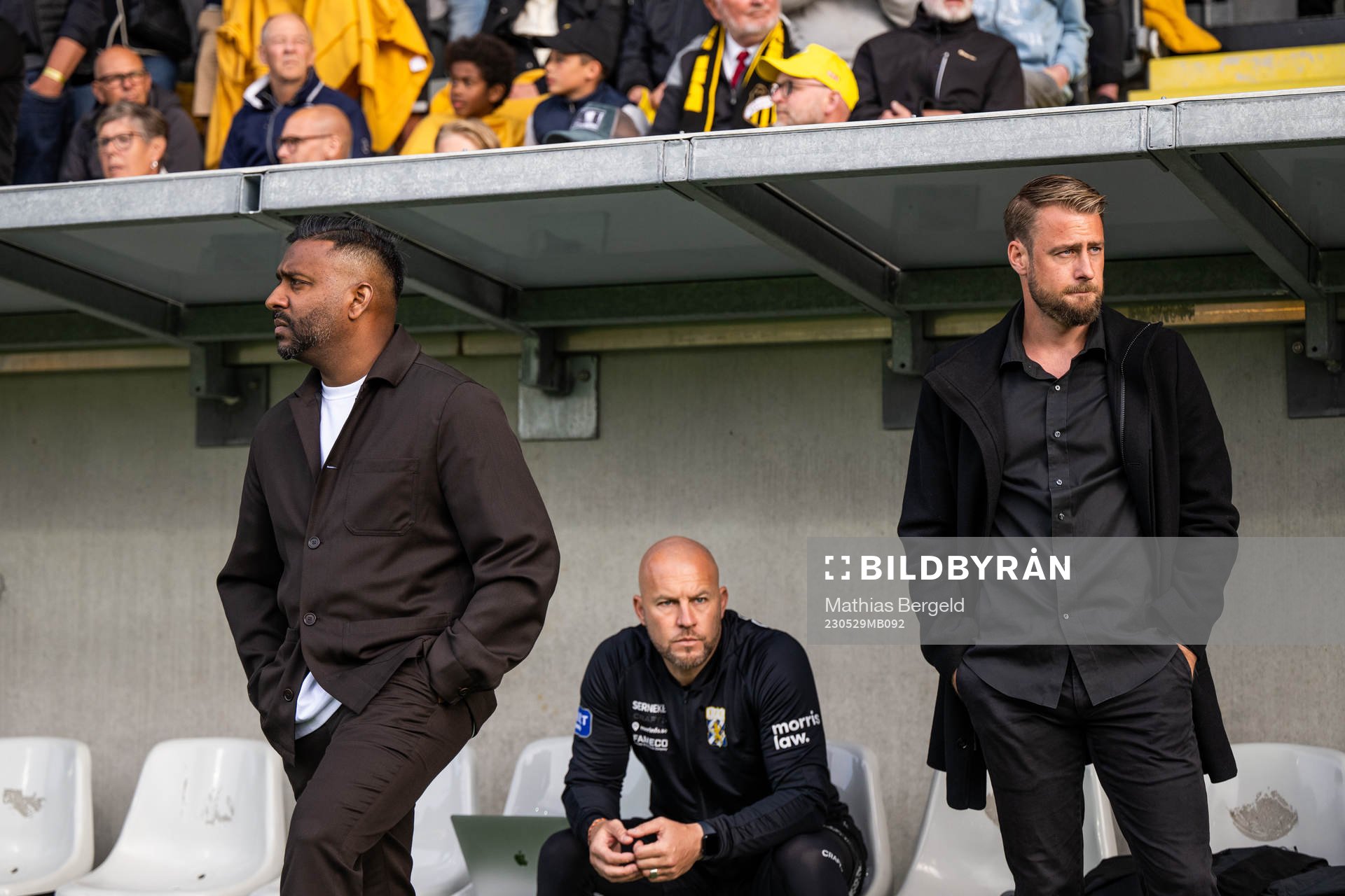 IFK Göteborgs tränare Alexander Tengryd och tränare