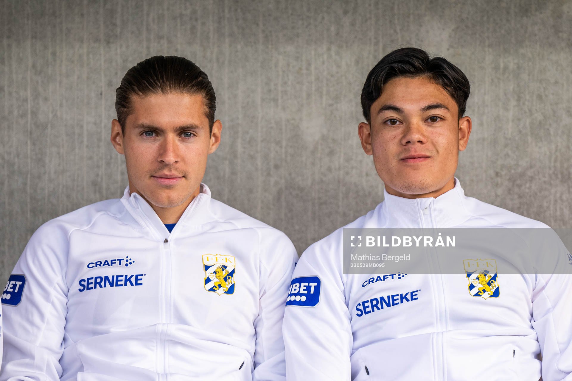 IFK Göteborgs Eman Markovic och Johannes Selvén