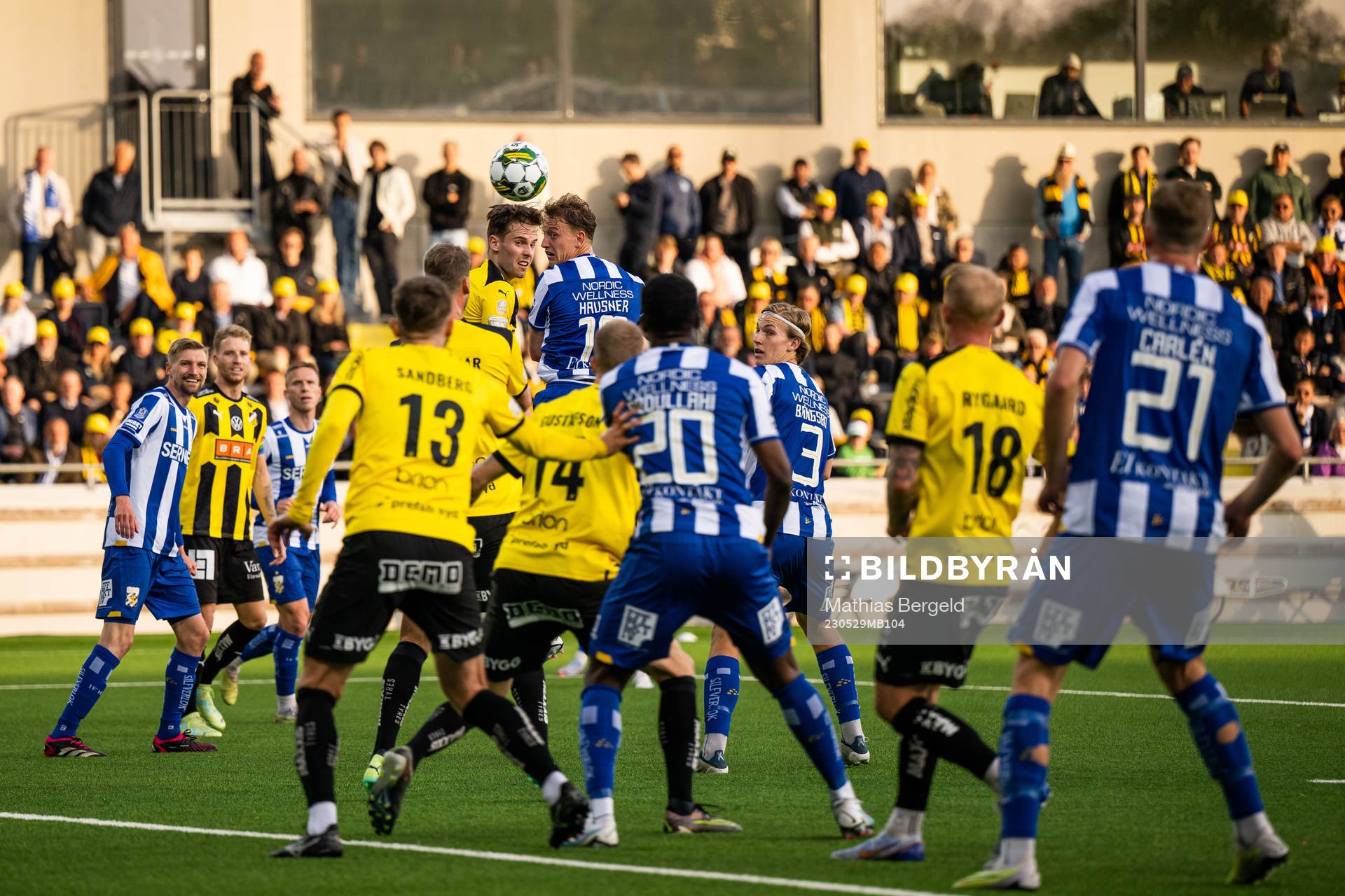Häckens Lars Olden Larsen och IFK Göteborgs Sebastian