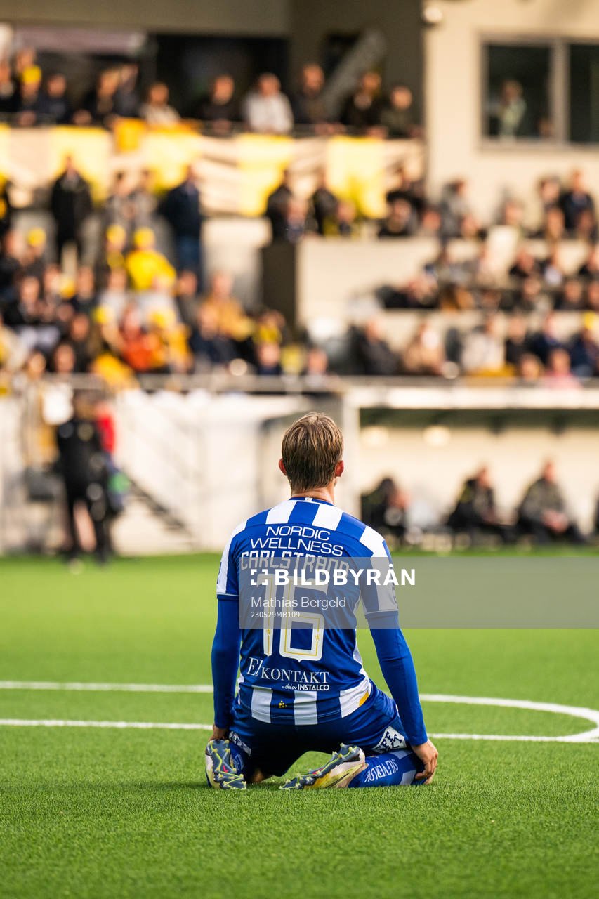 IFK Göteborgs Linus Carlstrand deppar