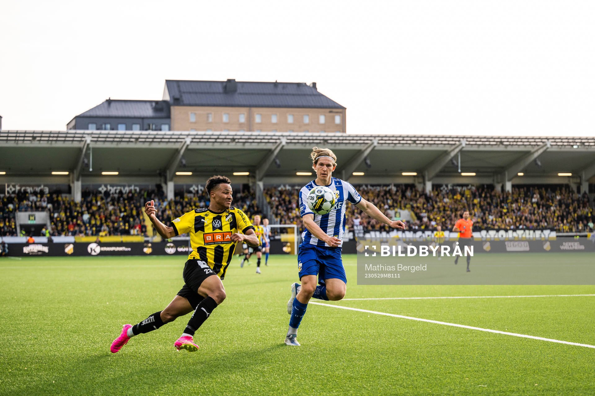 Häckens Momodou Lamin Sonko och IFK Göteborgs Johan