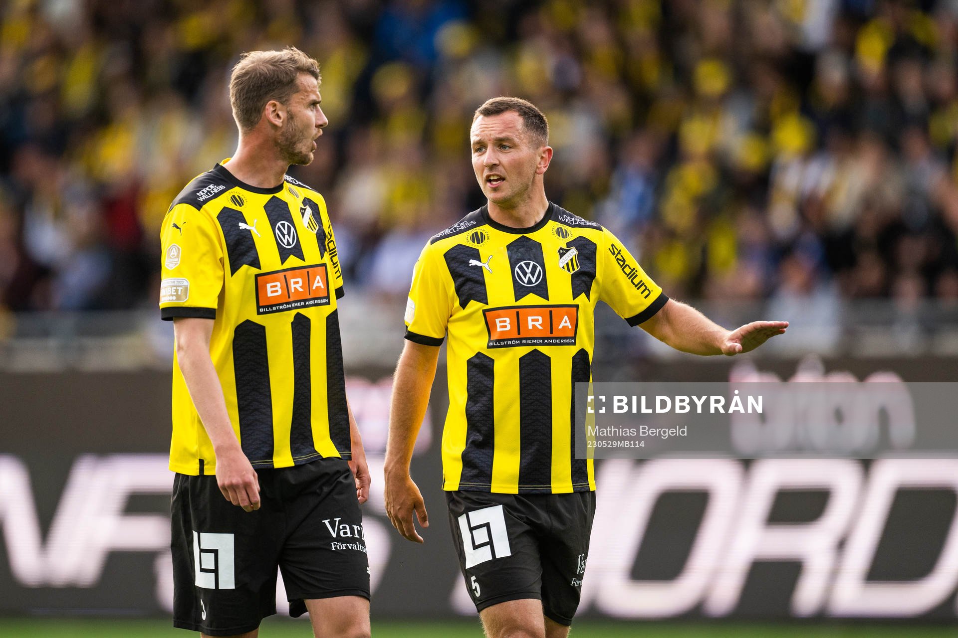 Häckens Johan Hammar och Even Hovland