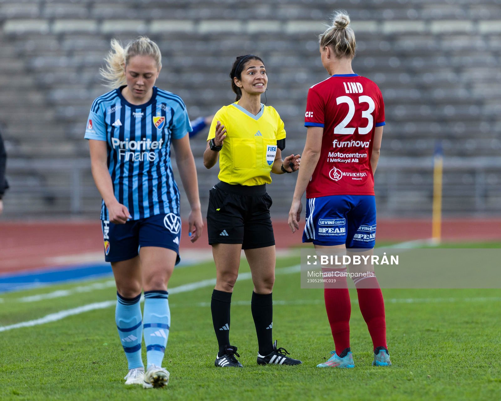 Vittsjös Kajsa Lind  och Domare Maral Mirzai