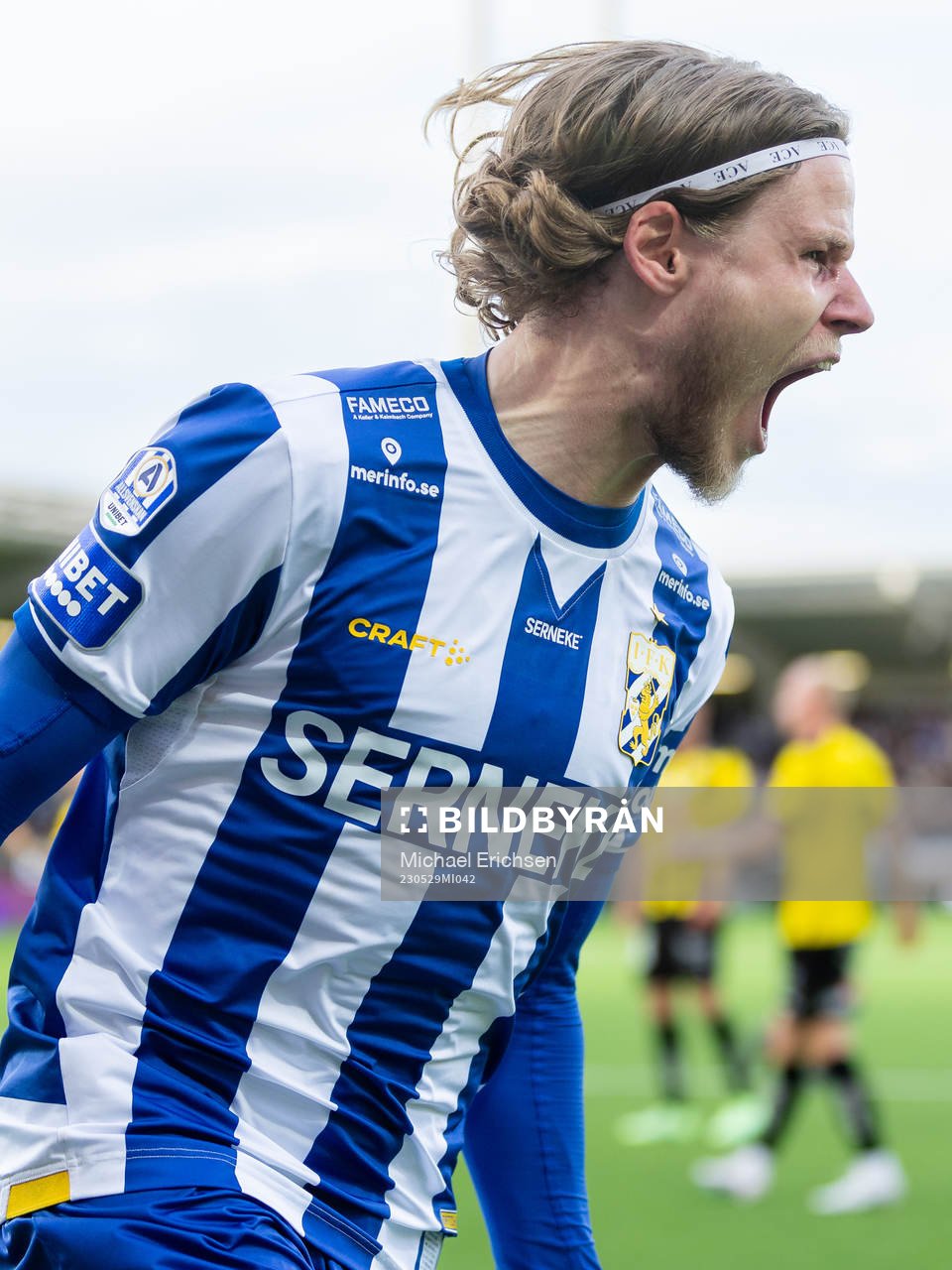 IFK Göteborgs Gustaf Norlin jublar
