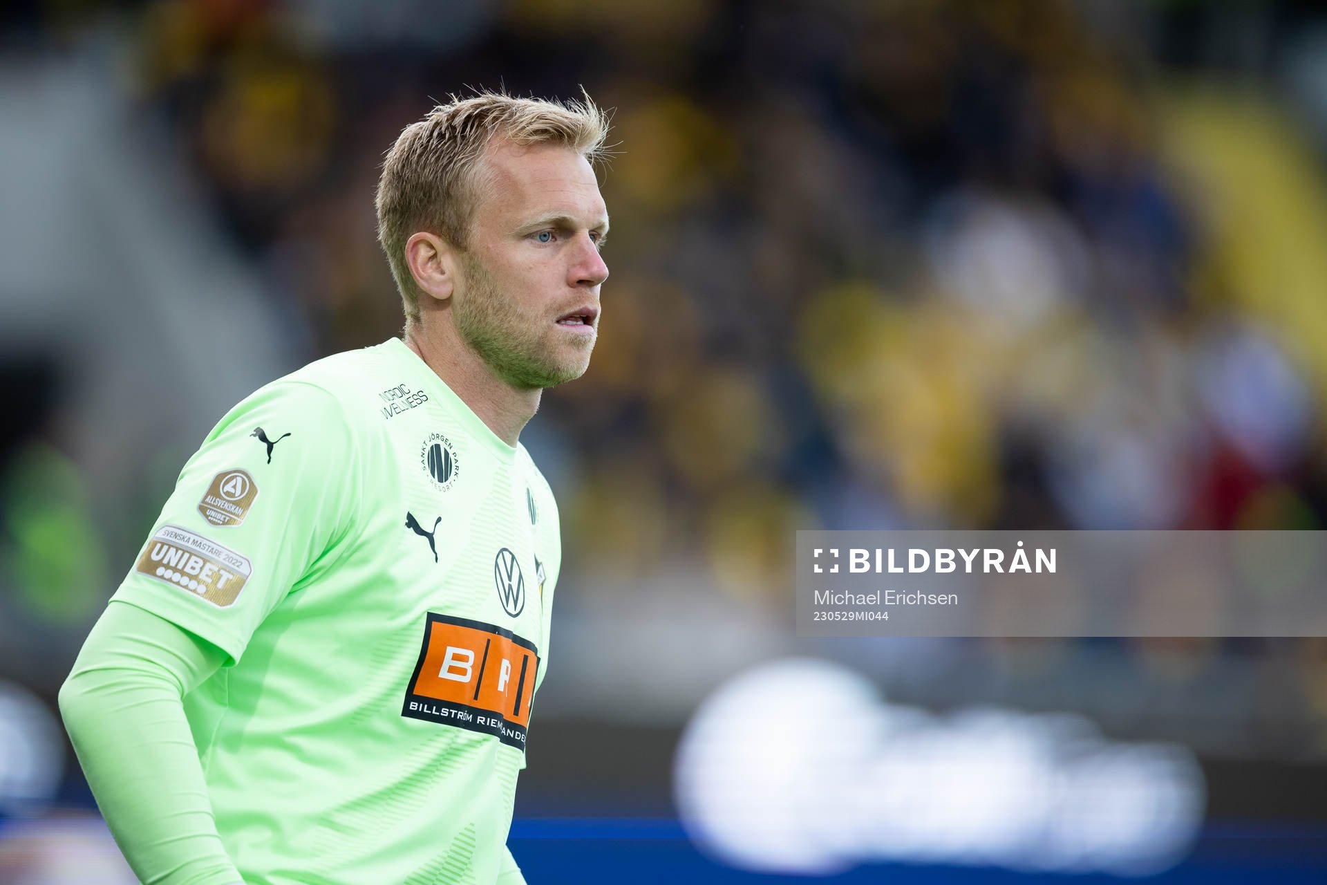 Häckens målvakt Peter Abrahamsson