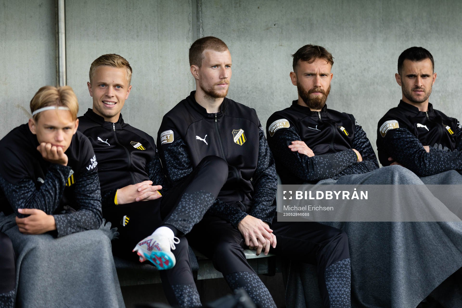 Häckens Pontus Dahbo, Tomas Olai Totland, Simon Gustafson,