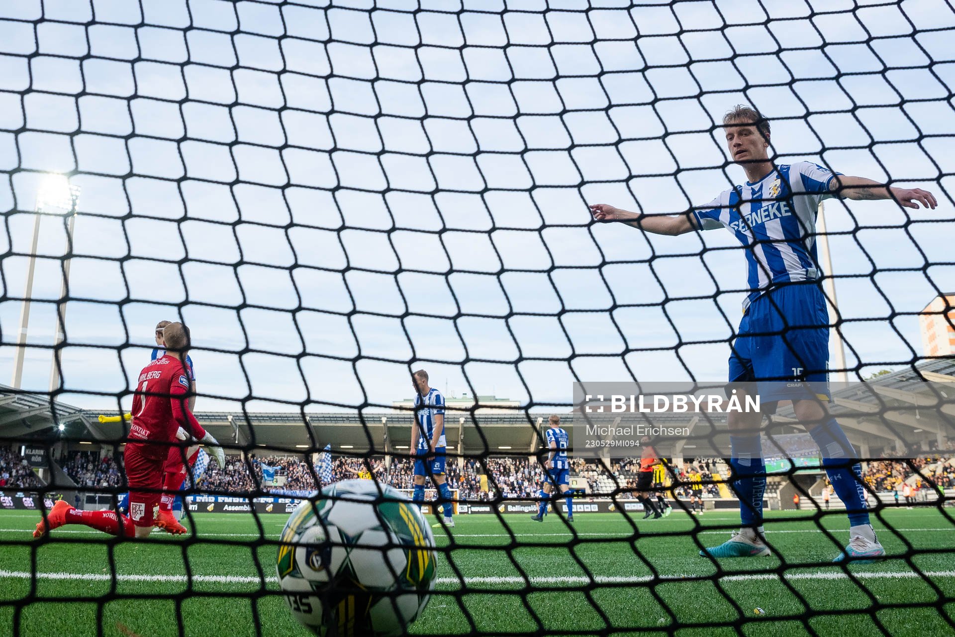 IFK Göteborgs målvakt Pontus Dahlberg och Sebastian