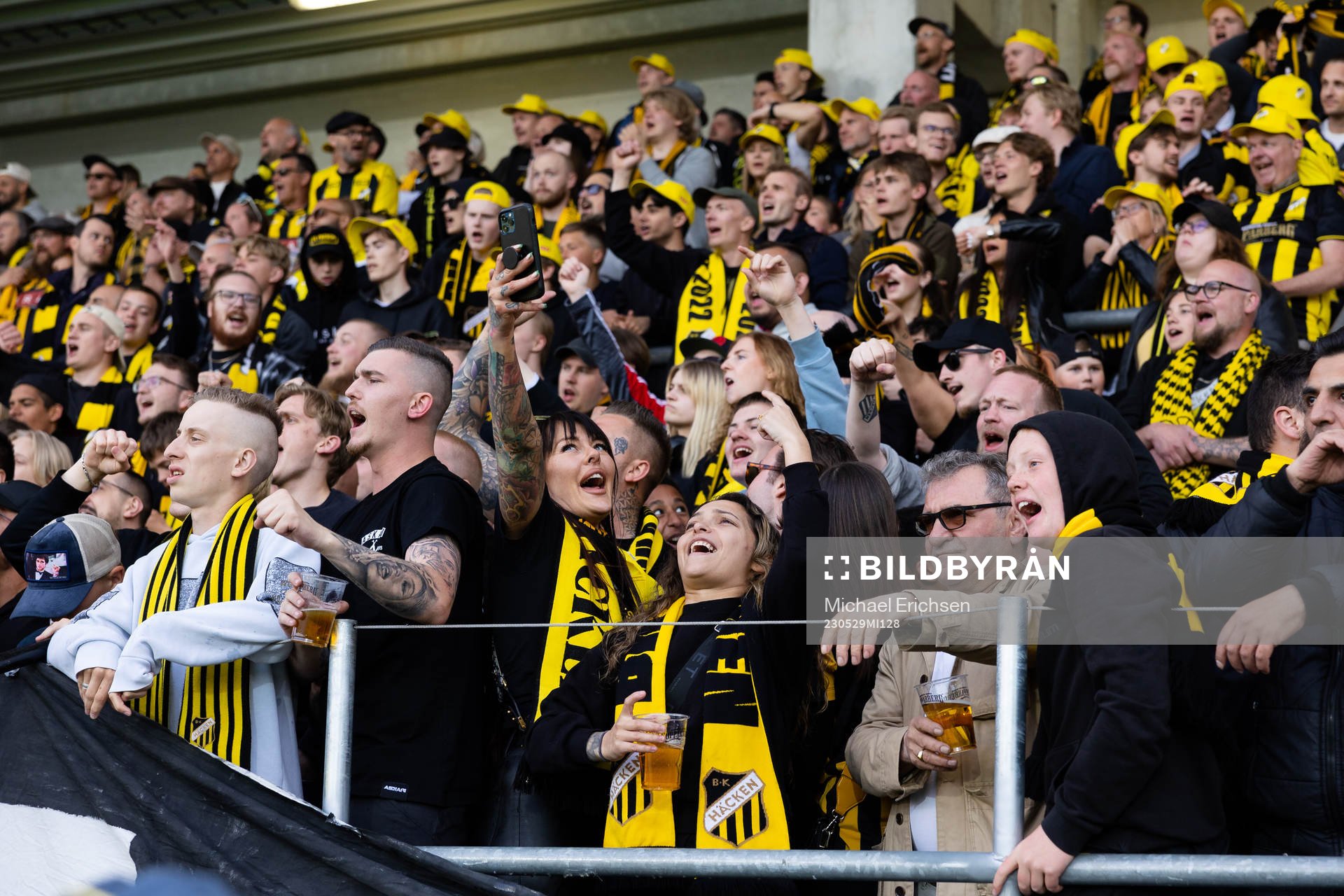 Häckens klack jublar