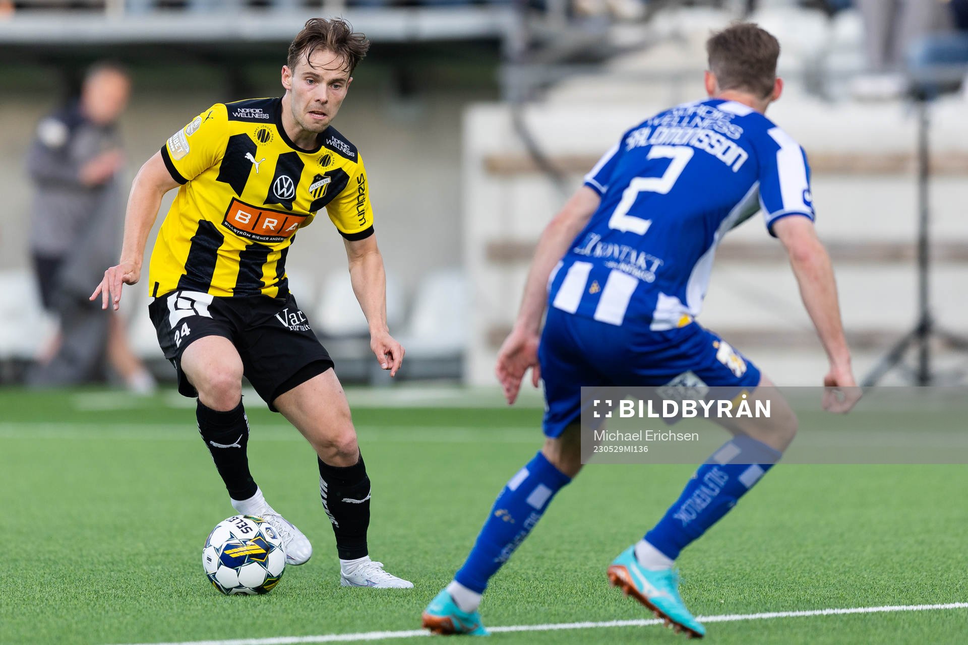 Häckens Lars Olden Larsen och IFK Göteborgs Emil