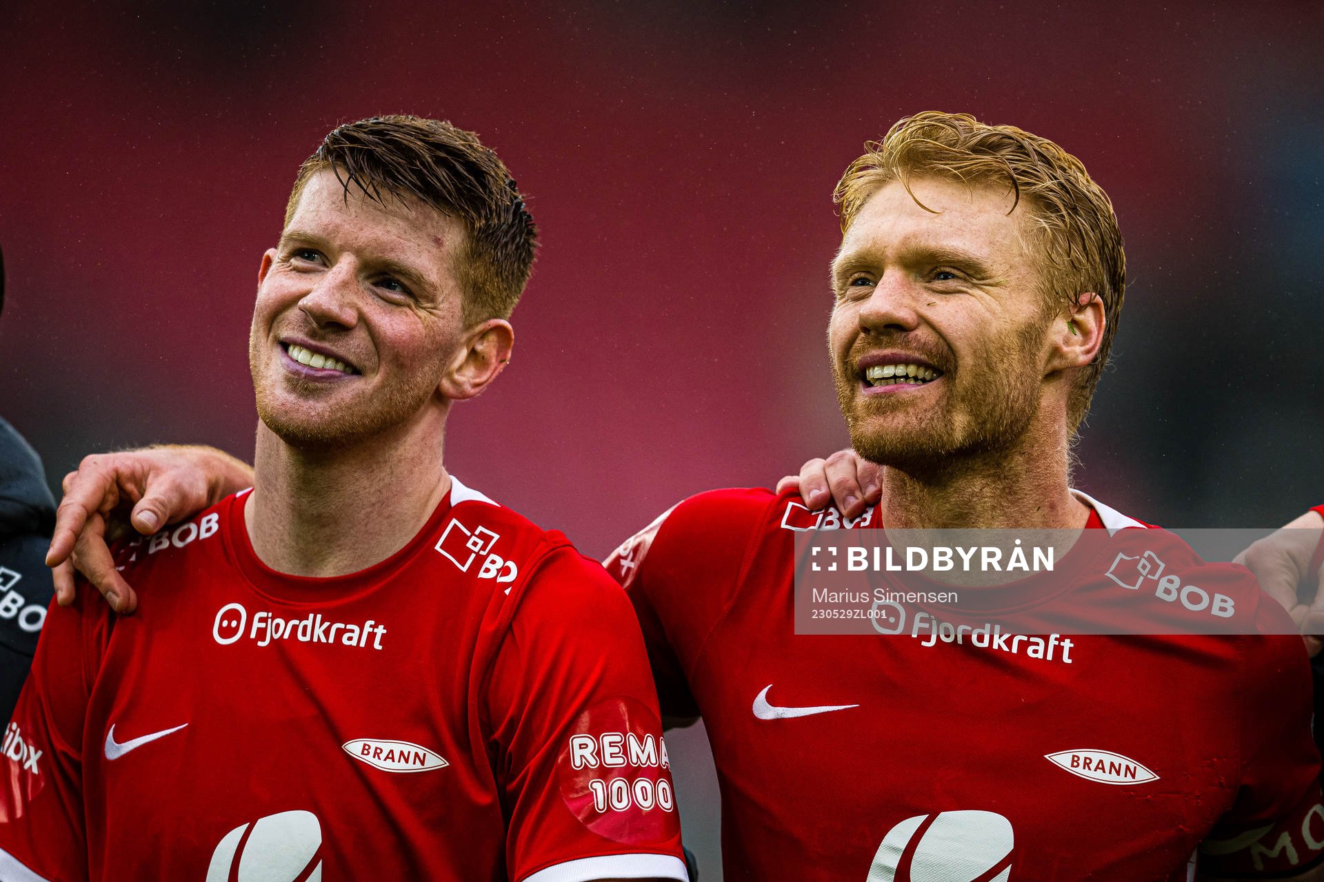 Thore Baardsen Pedersen and Sivert Heltne Nilsen of Brann