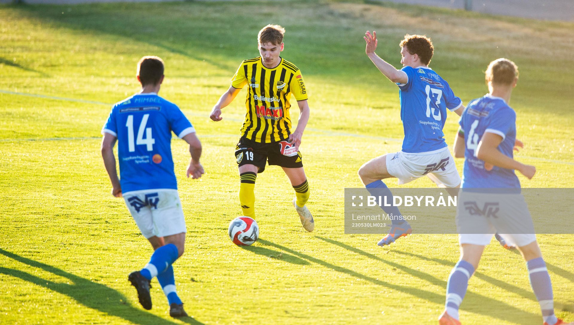 IFK Hässleholms Amir Ramanovski i matchen i DM mellan IFK
