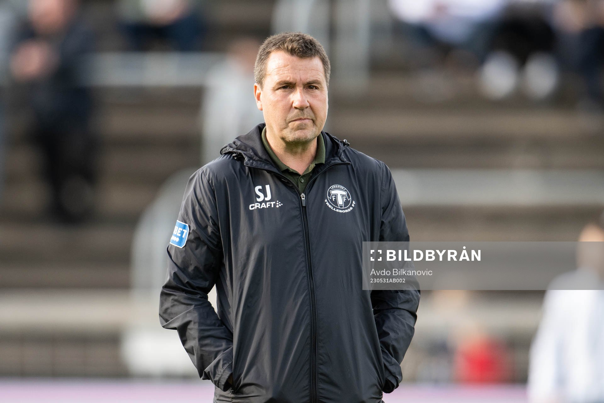 Trelleborgs tränare Stefan Jacobsson