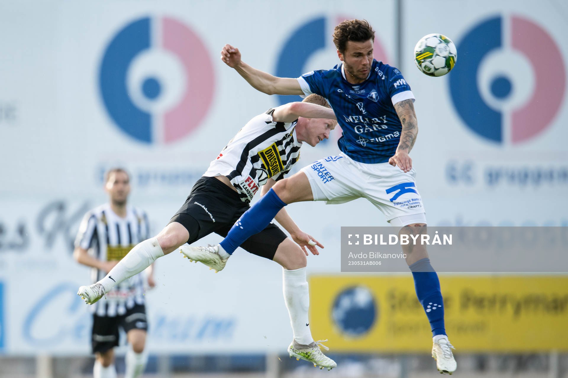 Landskronas David Edvardsson och Trelleborgs Henry Offia