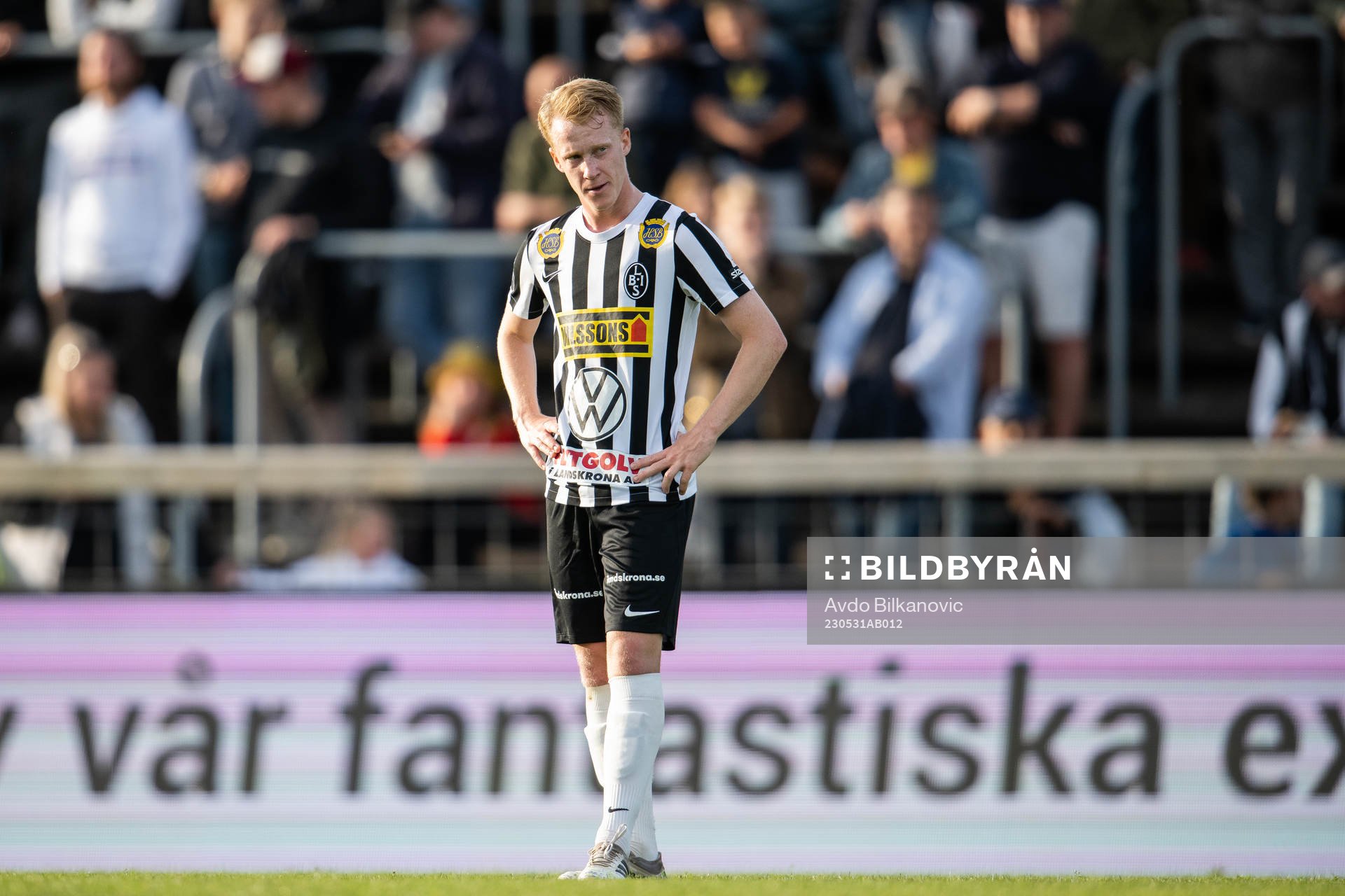 Landskronas David Edvardsson deppar