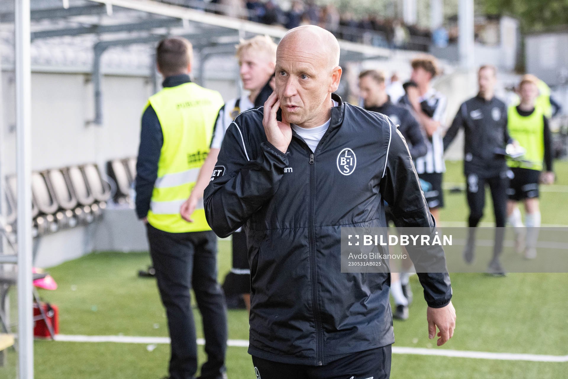 Landskronas tränare Billy Magnusson