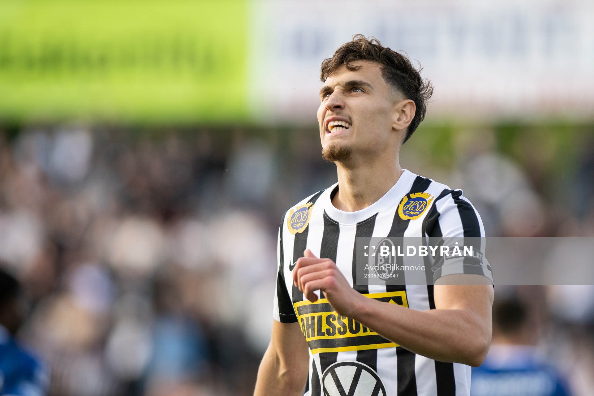 Landskronas Camil Jebara deppar