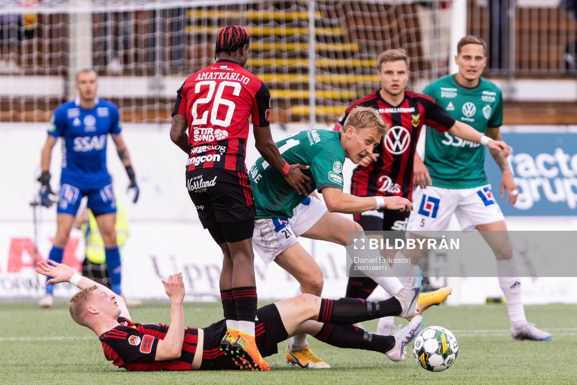 Brages Henry Sletsjøe mot Östersunds Chovanie Amatkarijo