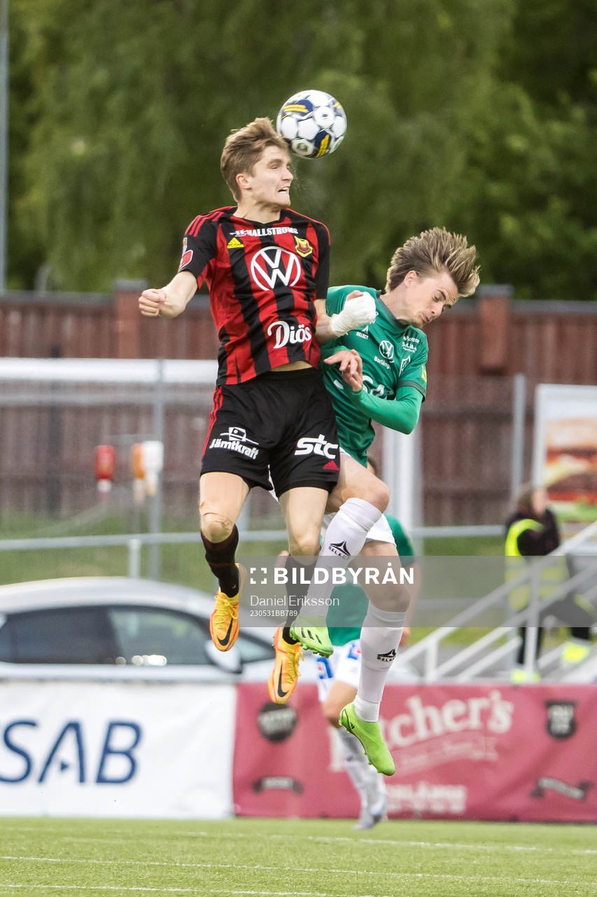 Brages Johan Arvidsson och Östersunds Jakob Hedenquist
