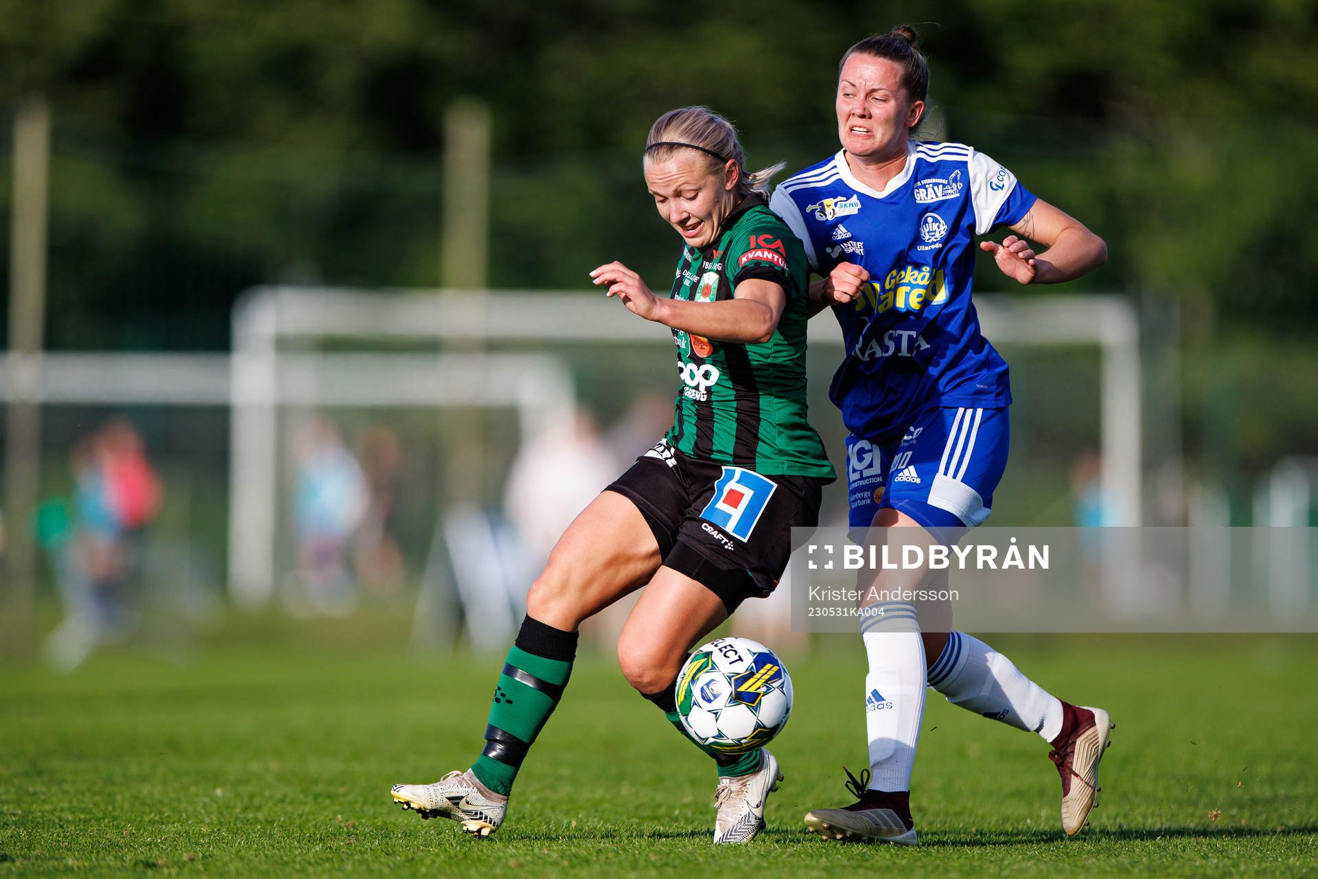 Varbergs Sofia Eliasson och Ullareds Ann-Sophie Bengtsson