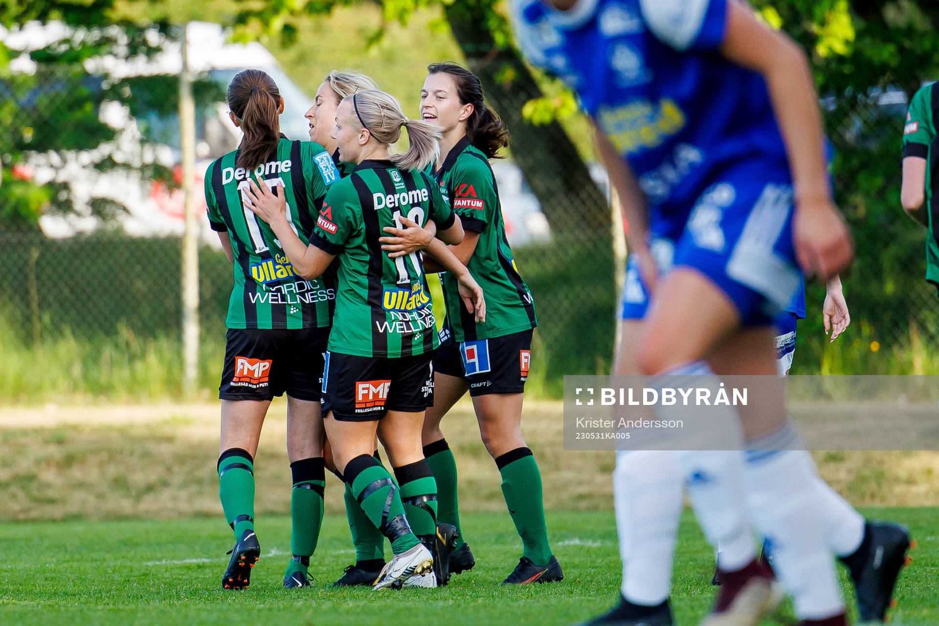 Varbergs spelare jublar