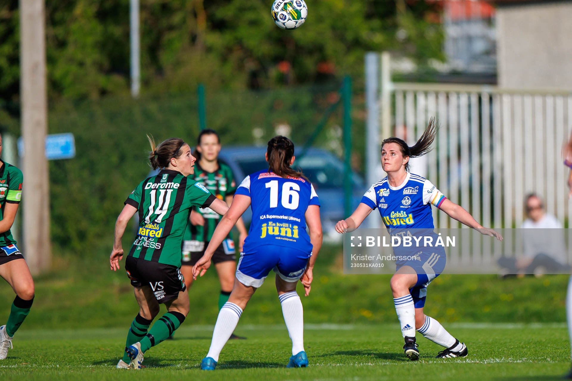Varbergs Frida Johansson och Ullareds Rebecka Ljunggren