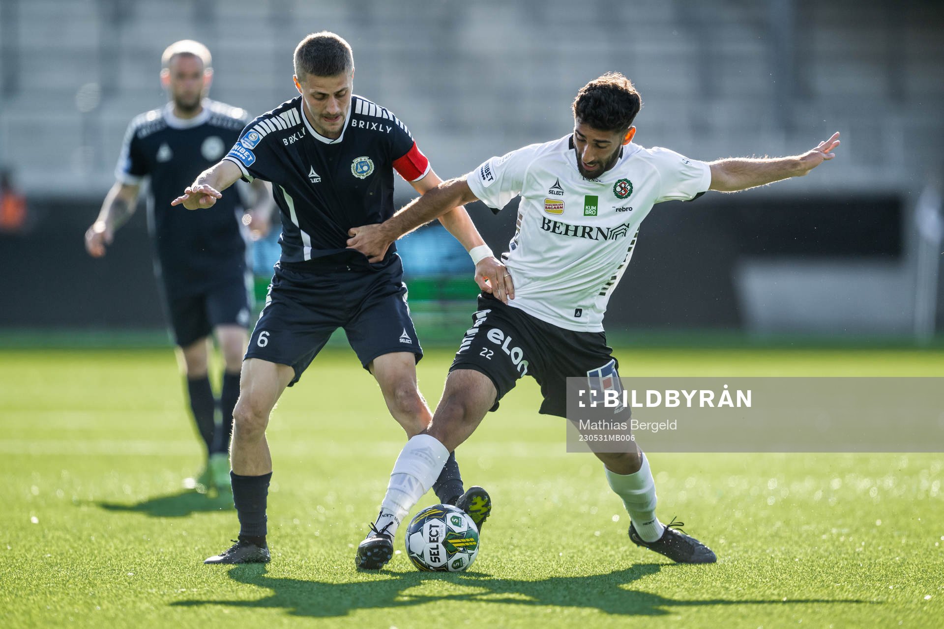 Utsiktens Erik Westermark och Örebros Lucas Shlimon