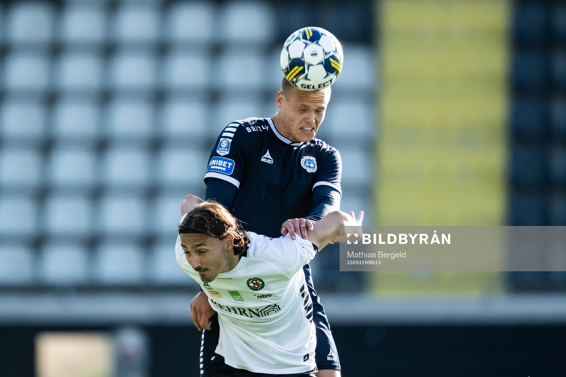 Örebros Adam Bark och Utsiktens Jesper Brandt