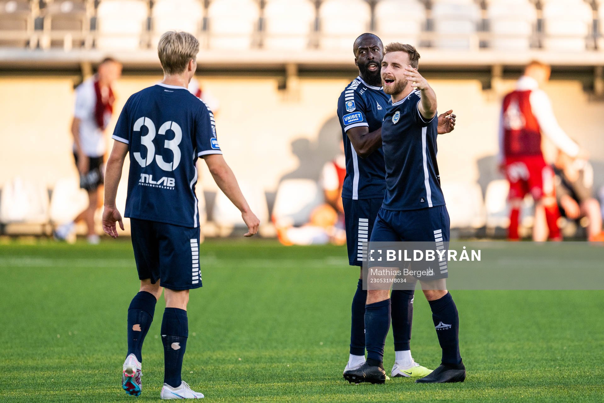 Utsiktens Sebastian Lagerlund, Ronald Mukiibi och Erik