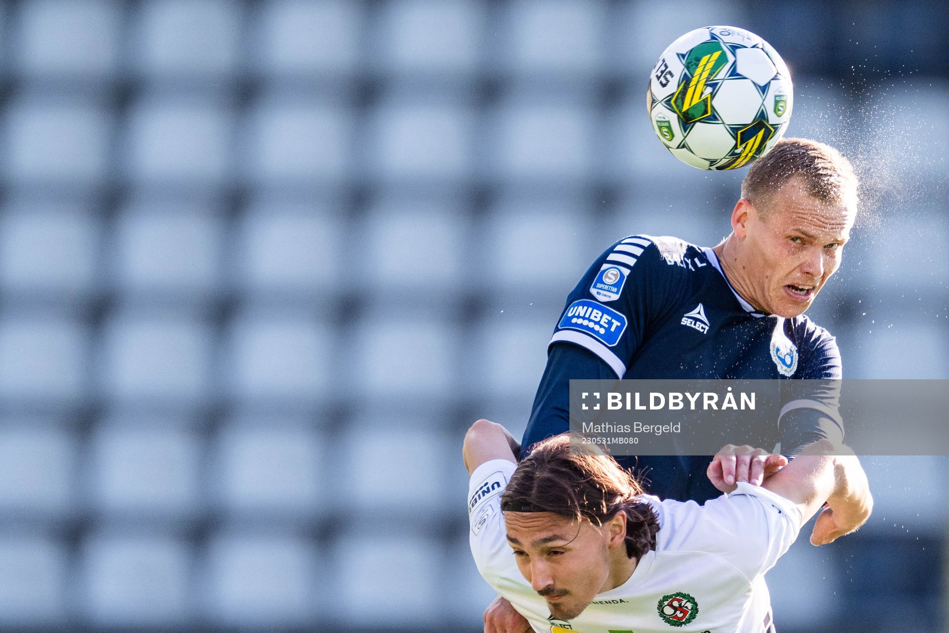 Örebros Adam Bark och Utsiktens Jesper Brandt