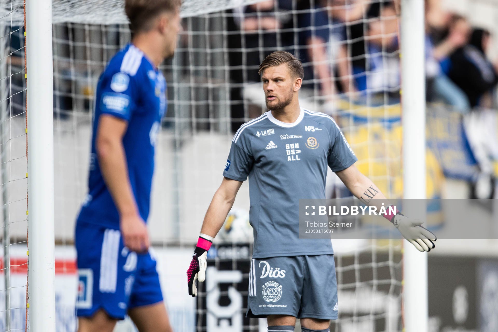 GIF Sundsvalls målvakt Oscar Jonsson