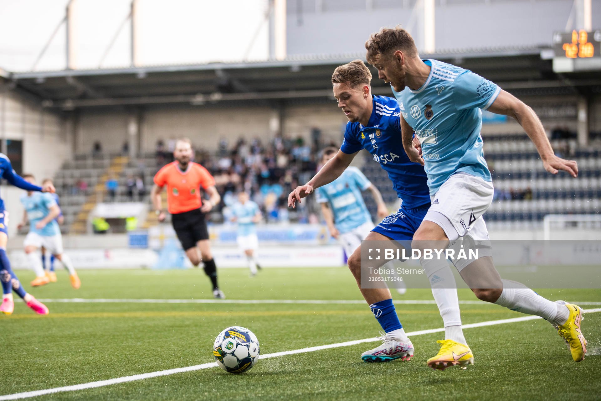 GIF Sundsvalls Ludvig Nåvik och Gefles Leo Englund