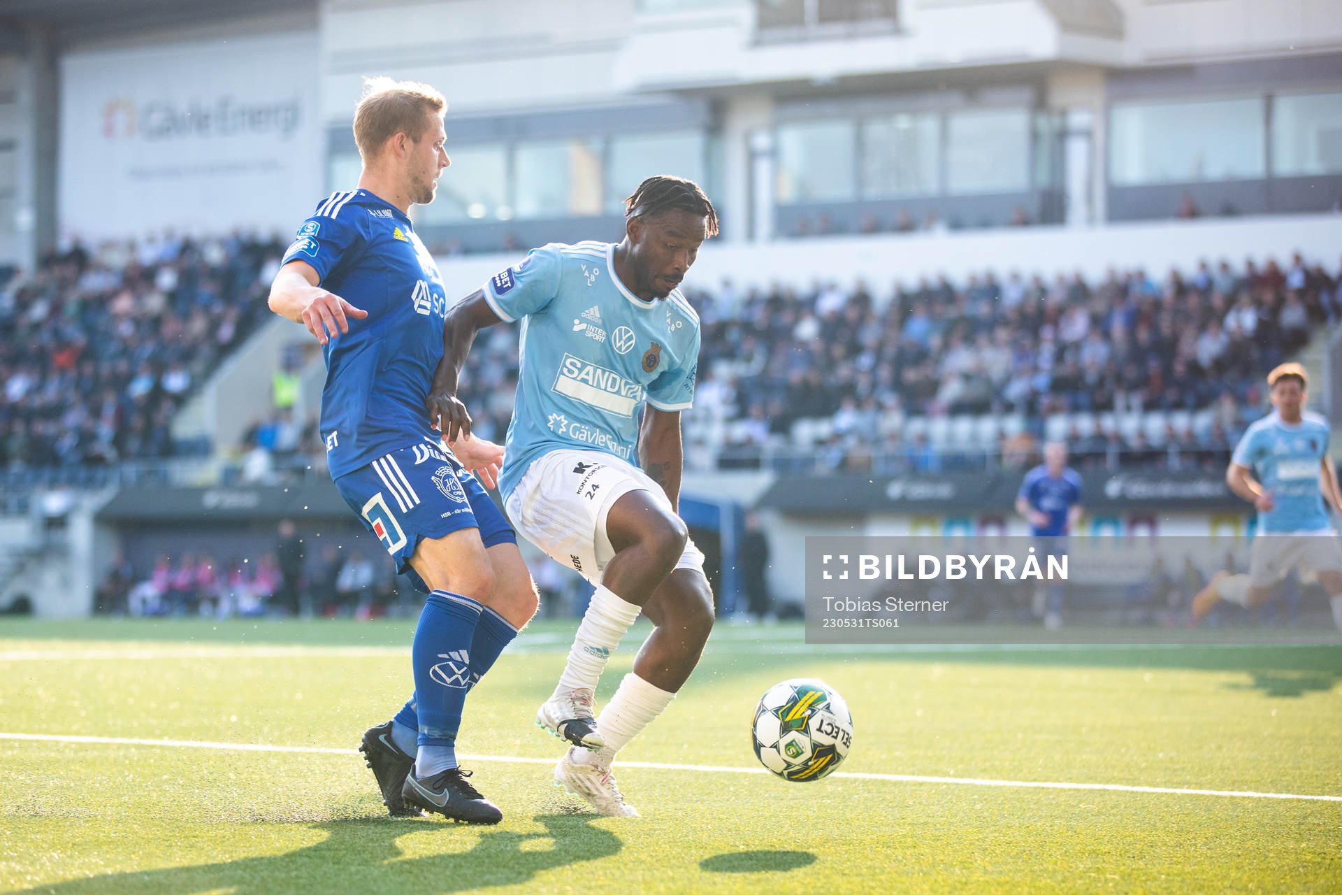 GIF Sundsvalls Erik Andersson och Gefles York Rafael