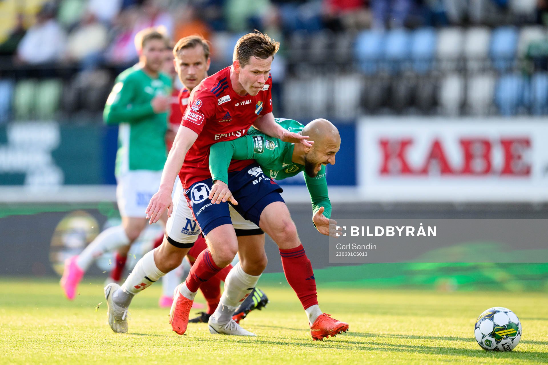 Östers Alex Thor Hauksson och Jönköpings Södras Pashang
