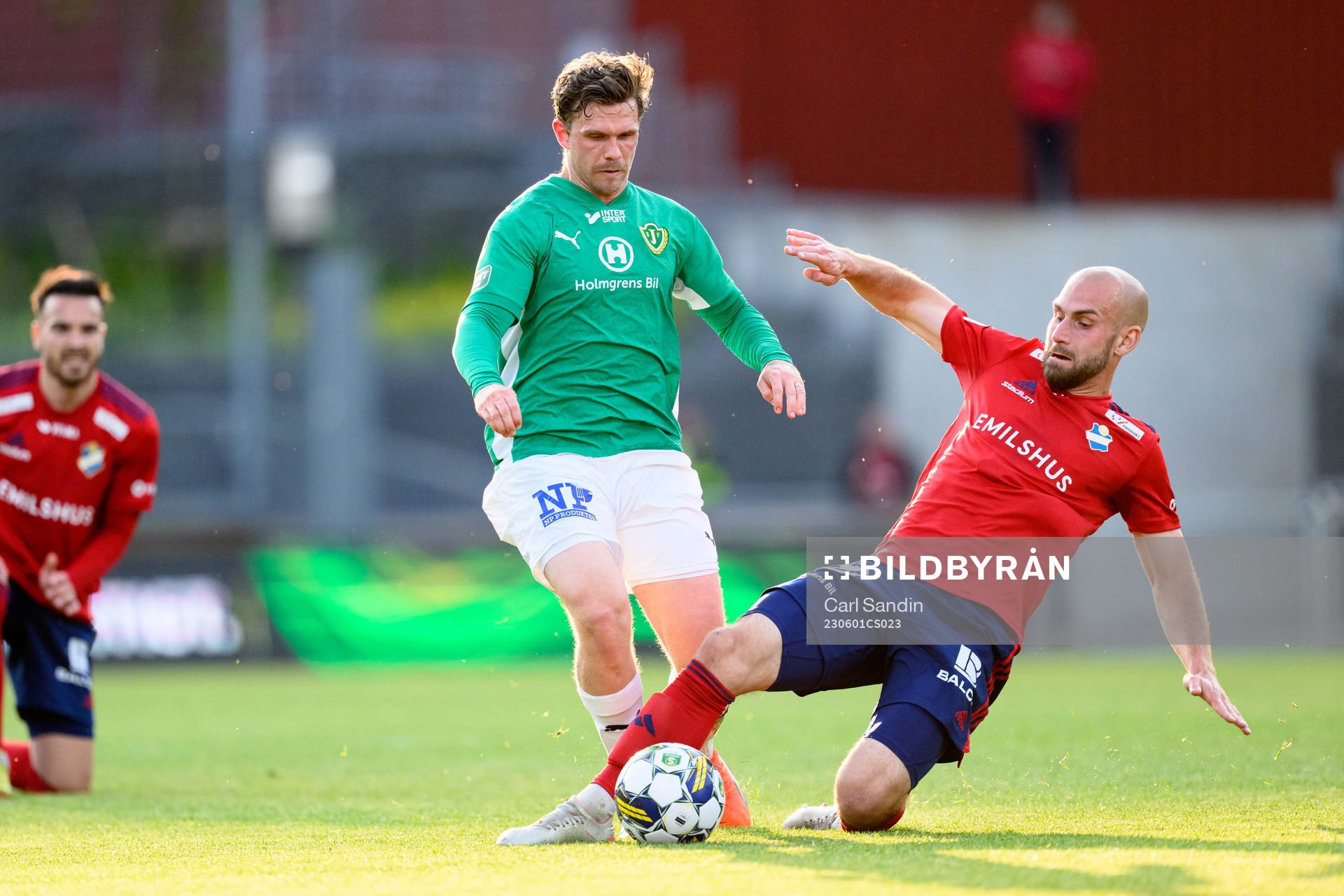 Jönköpings Södras Jesper Manns och Östers Sebastian